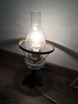 Stolná lampa - petrolejka - 2