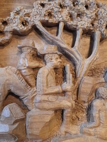 Obraz - drevorezba / Makavijera - wood carving - 2