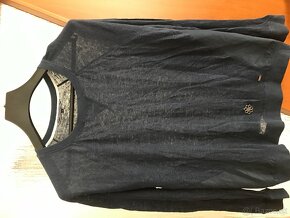 TOMMY HILFIGER originál transparentne tricko S/M - 2