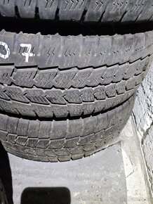 Plechové disky 5x118 + zimné pneu 195/70 r15c - 2