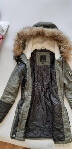 Dámska khaki parka Amisu 36 - 2