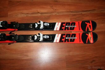 lyže rossignol Hero 110 cm , lyžiarky nordica speed - 2