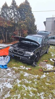 vymením predám havarovaní BMW X3 Xdrive 2008 - 2