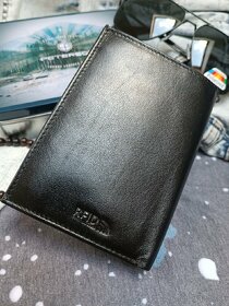 Peterson čierna kožená peňaženka - 2