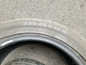 Predám letné pneumatiky 235/45 R18 - 2