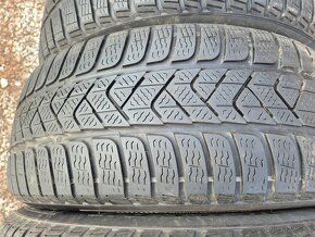 215/55 r17 zimné 4 ks PIRELLI dezén 6,5-6,1 mm DOT2019 - 2