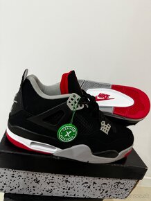 Nike Air Jordan 4 - retro bred 2019, EU 45,44 - 2