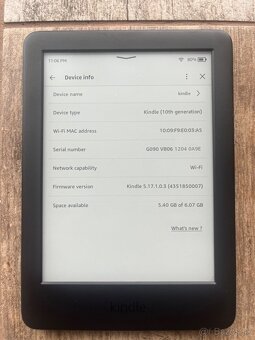 Amazon Kindle 10 - 2