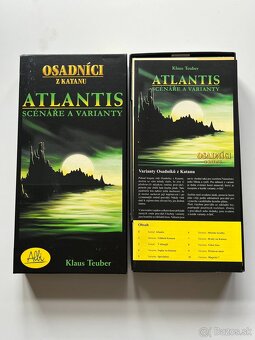 Osádníci z Katanu - základ + rozšíření Atlantis + Kupci a ba - 2