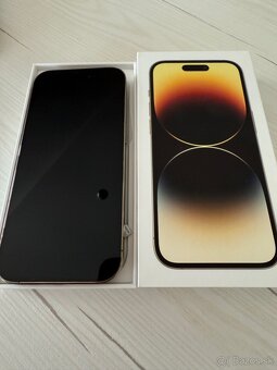 Predám iphone 14 PRO 256 GB Gold - 2