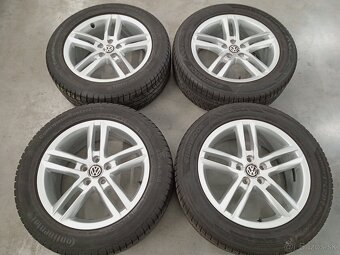 Predam zimne ALU 5x112 R18 7J ET43 ORIGINAL AUDI VOLKSWAGEN - 2