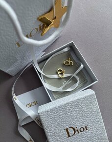Dior CD gold earrings - 2