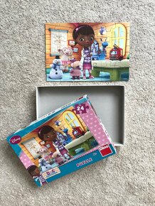 disney puzzle 24ks Doc McStuffins od Dino - 2