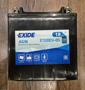 Bateria EXIDE EXT20CH-BS 12V/18Ah - 2