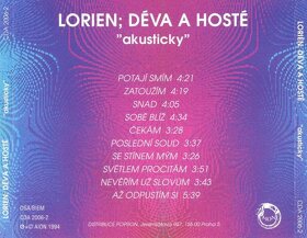 Kúpim CD Lorien ; Déva A Hosté – "Akusticky" - 2