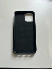 Čierny QUADLOCK Case/obal/puzdro pre iPhone 12/12 Pro - 2
