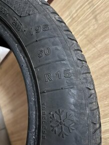 195/50 R15 Zimné pneumatiky Kleber - 2