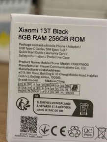 Xiaomi 13T Black 8GB 256GB - 2