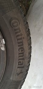 Plechove disky 5x112 r15 a zimne pneu 195/65 r15 - 2