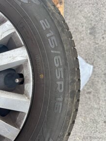 Zimné komplet 215/65 R16 - 2