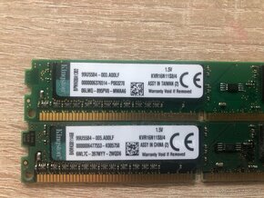 Kingston SDRAM 2x4GB DDR3 1600 CL11 - 2