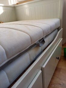 Rozkladacia postel 200cm80cm Hemnes IKEA - 2