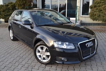 AUDI A3 1.9 TDI, ČIERNA METALÍZA, KLÍMA, ELEKTRÓNY R16 - 2