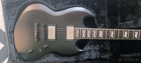 Predám elektrickú gitaru ESP LTD VIPER 400 Baritone Black - 2