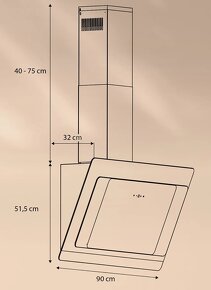 Nový digestor Klarstein AURORA 90Smart - 2