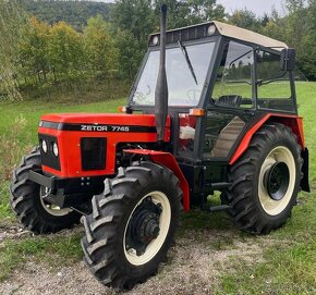 Predam traktor zetor 7745 s TP,ŠPZ - 2