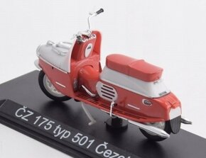 Motocykl CZ 175 typ 501 Cezeta 1:43 - 2