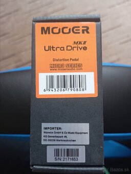 Mooer ultra drive - 2