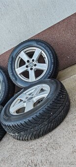 ALU Alutec 5x112 a zimné Cooper 215/65 R16 - 2