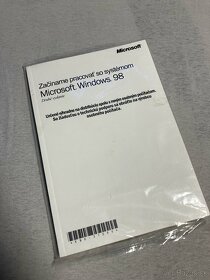 Predám CD Microsoft Windows 98 + licencia - rarita - 2