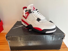 Air jordan 4 red cement - 2