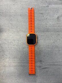 Apple Watch Ultra 49mm Titanium/ Orange Band - 2