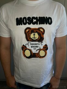 MOSCHINO- pánske tričko č.8, 45 - 2