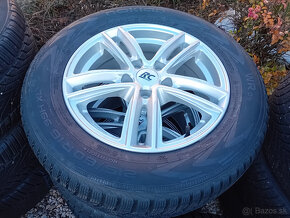 hlíníkové alu "škoda/VW" 5x112 16" pneu 215/60 r16 NEJAZDENA - 2