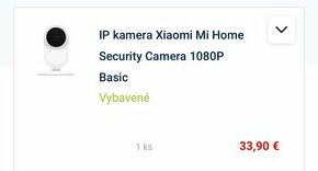 IP kamera Xiaomi mi home security - aj ako detska pestunka - 2