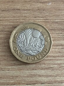 Elizabeth II. One pound 2017 - 2