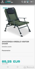 Rybarske kreslo Anaconda Visitor Chair - 2