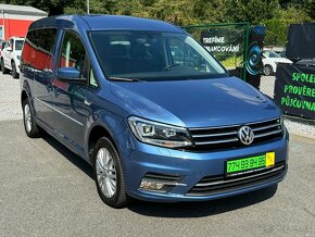 ► VW CADDY MAXI 2,0 TDI - 110 KW, 7 MÍST, NAVI,PAR. KAMERA ◄ - 2