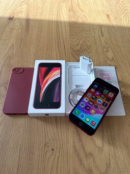 iPhone SE 2020 64 gb Red - komplet príslušenstvo, záruka - 2