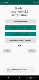 testovacia aplikacia, medicina prijimacky - 2