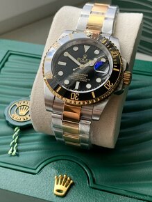 Rolex Submariner Date, Nové, 41mm, Zlato-čierne - 2