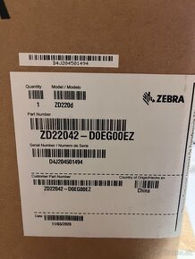 Predám ZEBRA ZD220 / ZD230 ZD22042-D0EG00EZ - 2