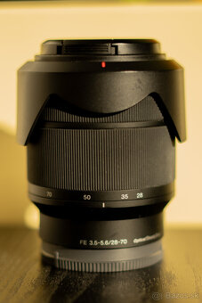 Sony FE 28-70/3.5-5.6 + UV filter + slnečná clona - 2