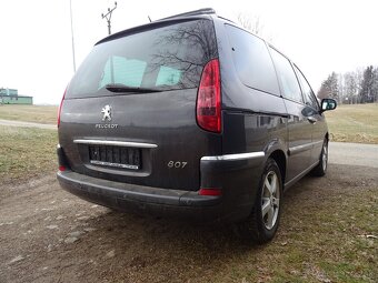 Peugeot 807 2,0 HDI 100kW 2x alu kola, pěkná výbava, dovoz - 2