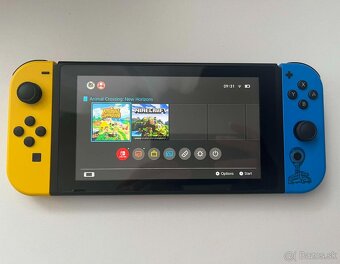 Predám Nintendo Switch v2 + obal + fólia - 2