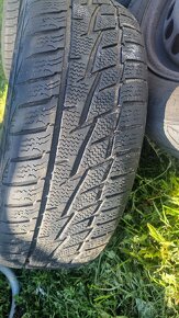 Zimné pneu 205/55r16 + plechové disky - 2